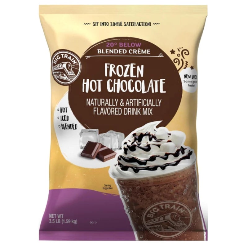Big Train 20 Below Frozen Hot Chocolate Beverage Mix, 3.5 Pound (Pack of 1) - Image 1